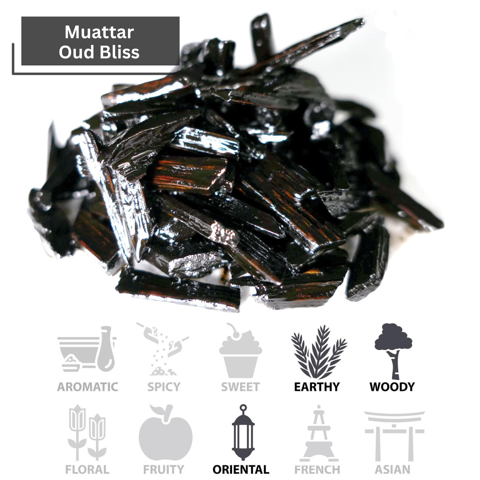 Bakhoor Incense Muattar 80g, Musk Tahara and Pink Musk Perfume Oils