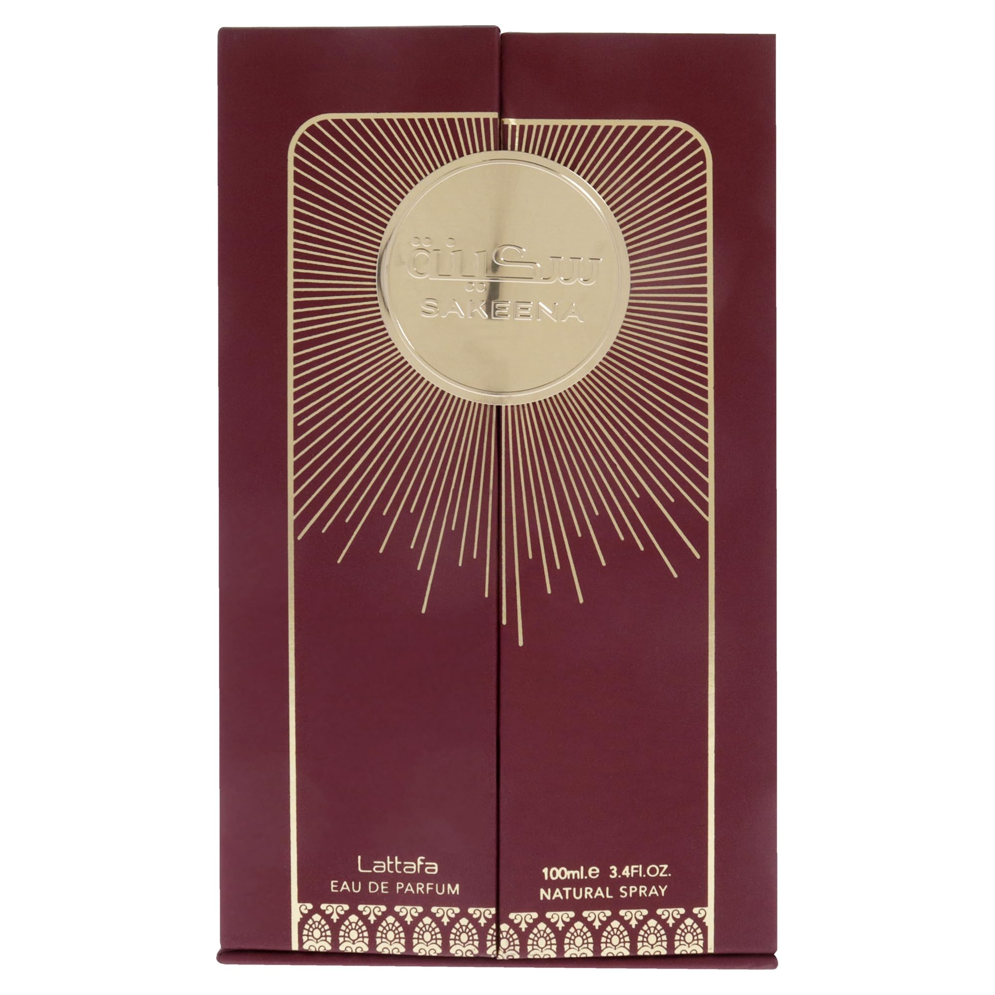 Lattafa Sakeena for Unisex - 3.4 oz EDP Spray