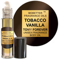 Tobacco Vanilla Unisex Body Oil (10ml Roll On), for Women and Men, Strong, Long Lasting, Travel Size, Oriental Spicy Fragrance