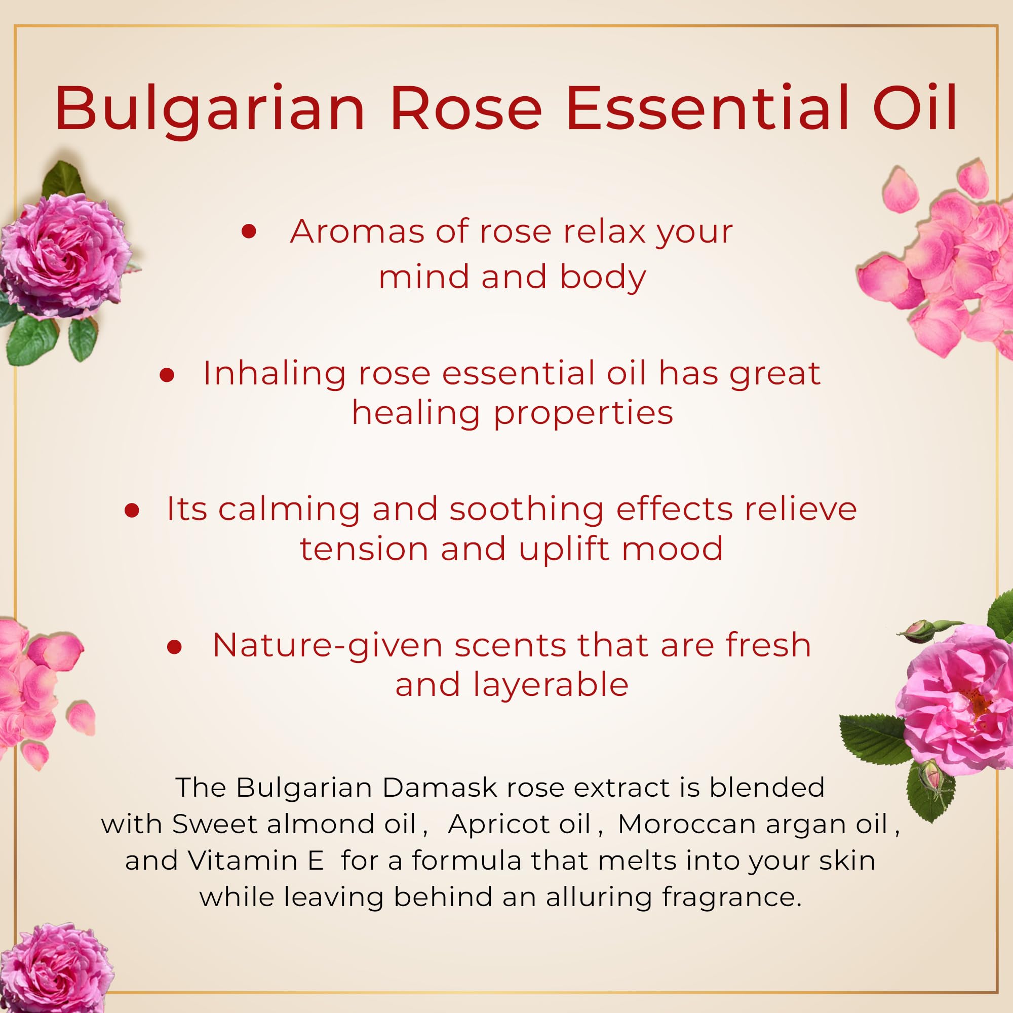Bulgarian Rose – SAFA Organic Perfume Roller 10ml