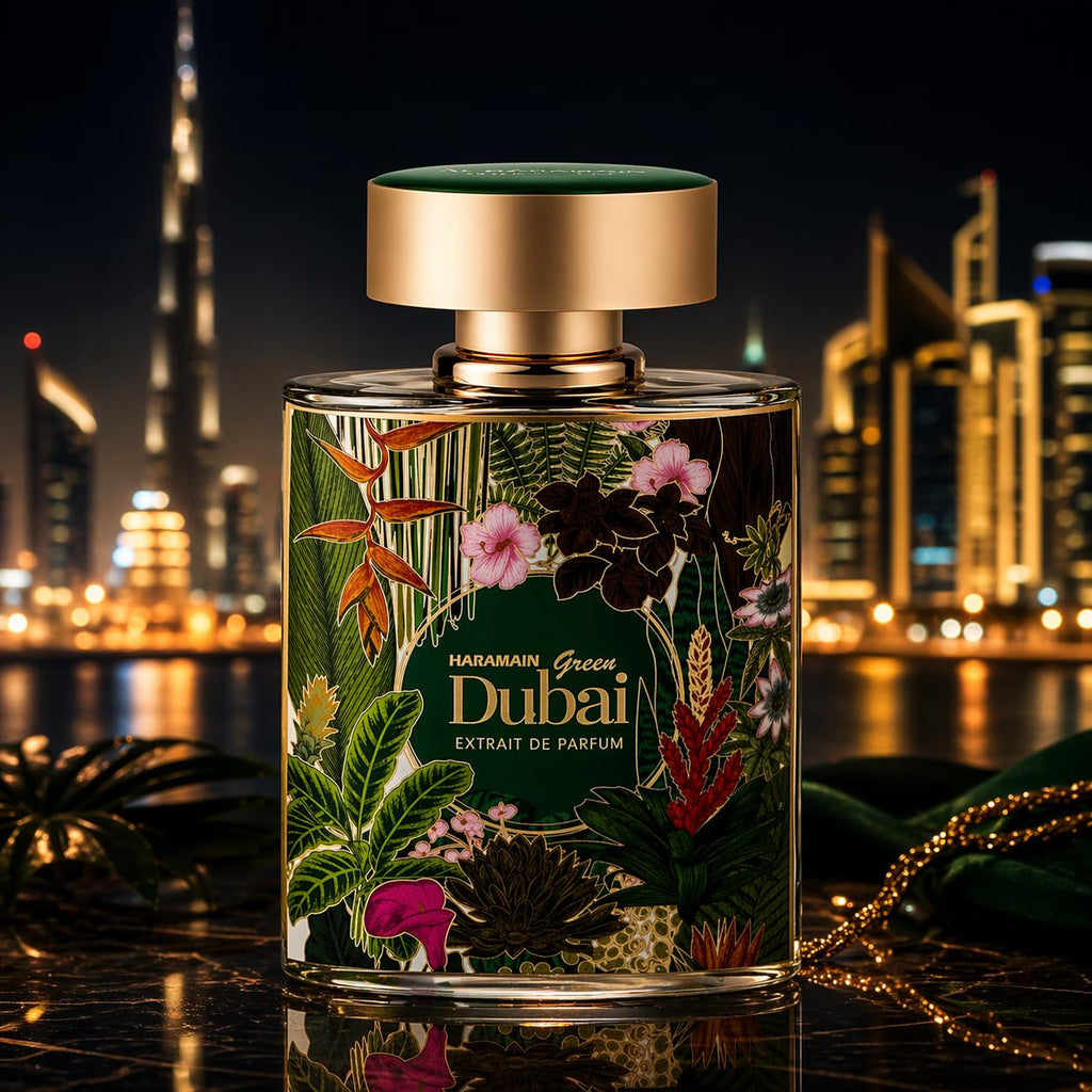 Green Dubai by Al Haramain for Unisex - 3.33 oz Extrait De Parfum Spray