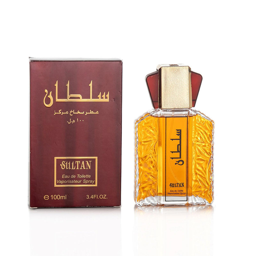 AJIEDSBHI Dubai Perfume for Men - Sultan Gold Perfume Oil, 3.4 Fl.oz Elegant & Long Lasting Scent, Exotic Arabian Perfume Oil Spray for Men (Red box)