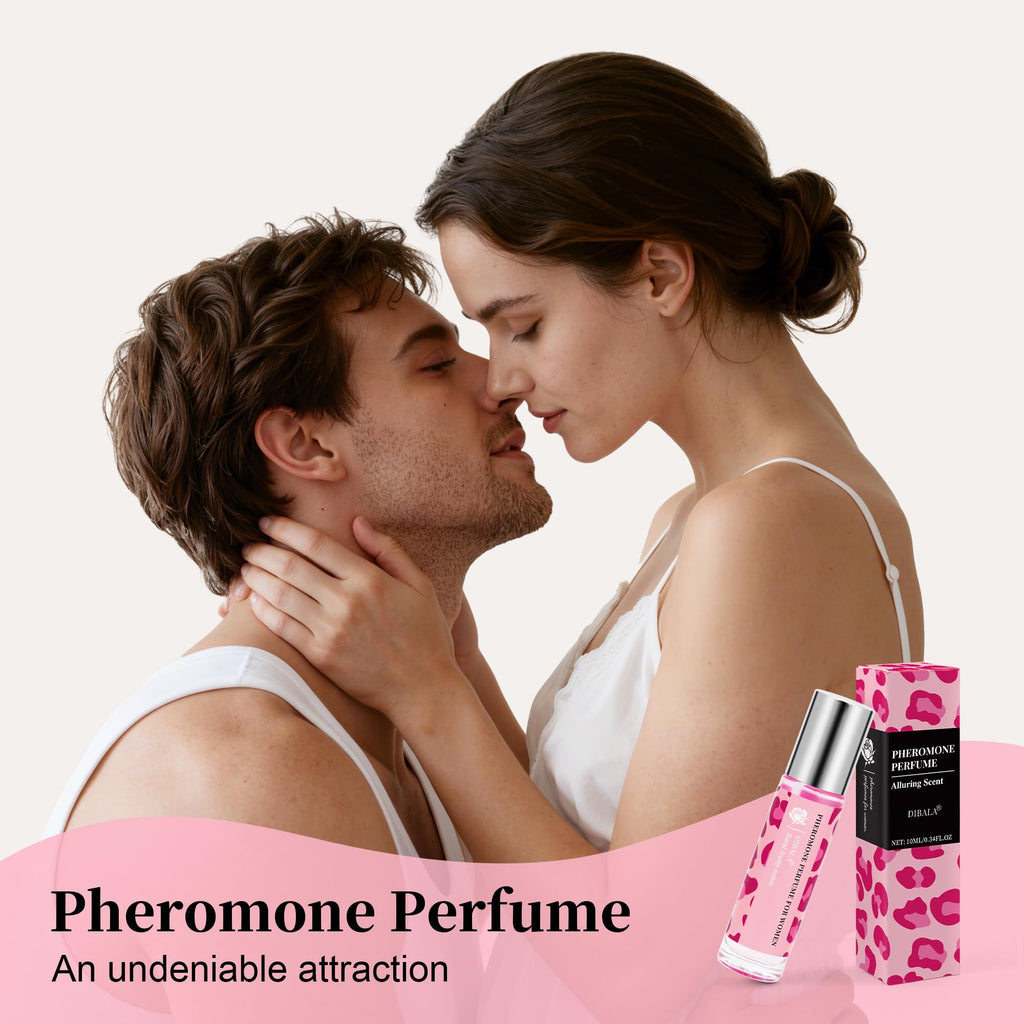 DIBALA Pheromones Perfume for Women | Vanilla Musk Scent, Long Lasting Roll On Perfume Oil 10ml (0.34 fl oz)