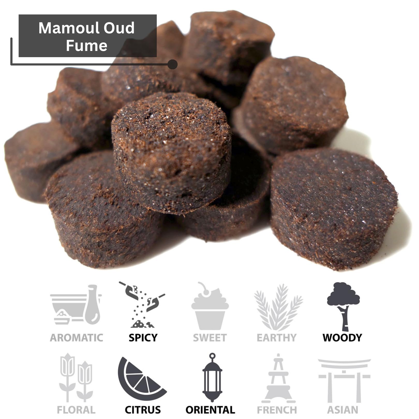 Bakhoor Incense Mamoul 80g, Musk Tahara and Pink Musk Perfume Oils