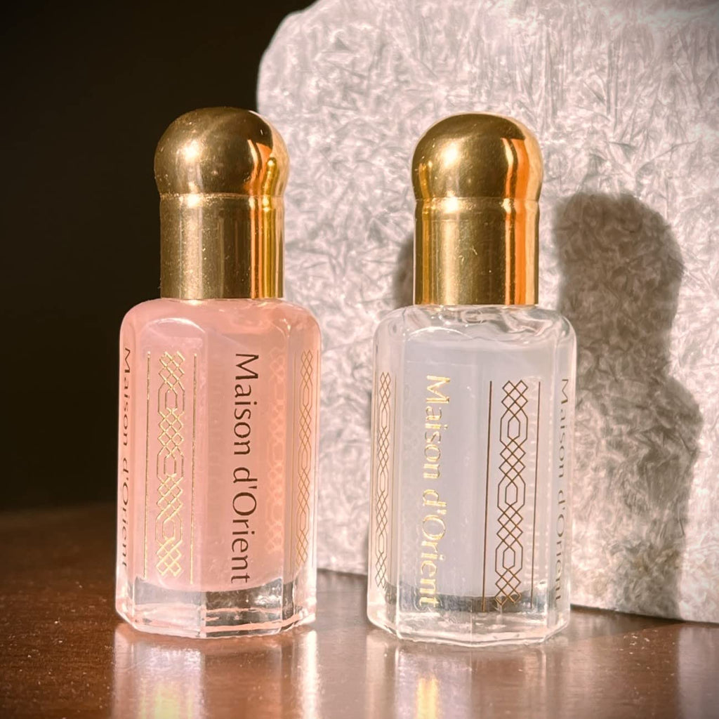 Maison d'Orient Layered Freshness and Purity PEARLA·NERA FRESCO Eau de Parfum Spray Fragrance and Pink Musk (مسك وردي) Hand-crafted Oil Perfume