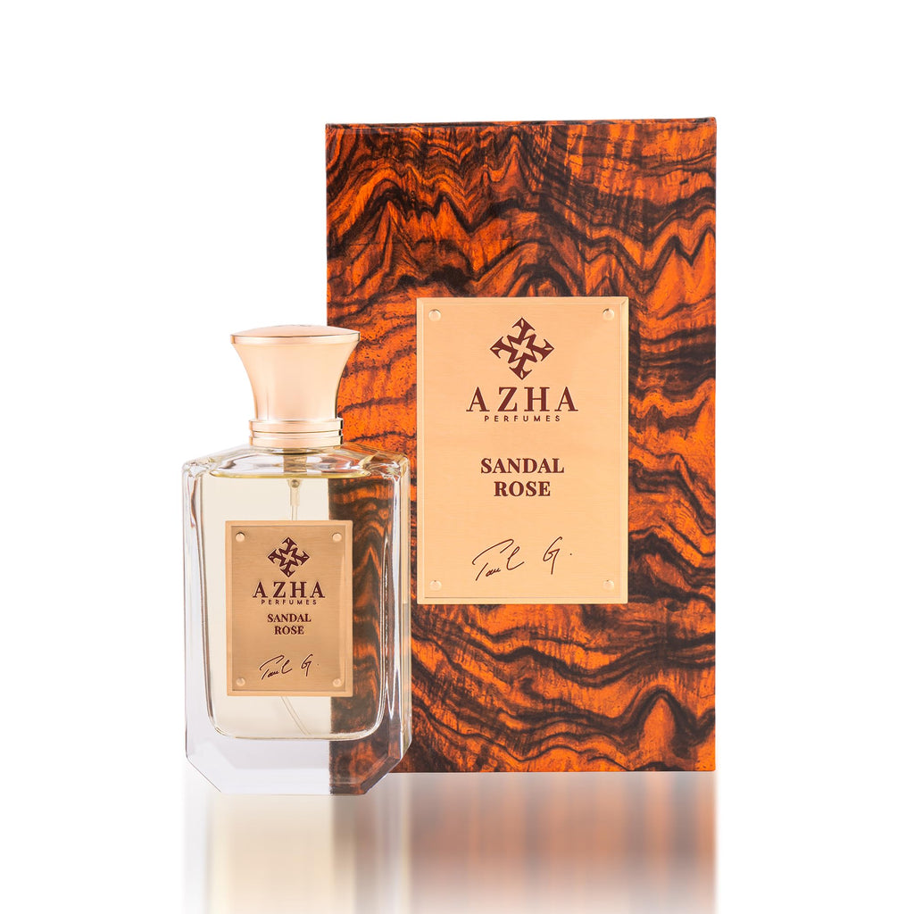 Azha Perfumes Sandal Rose Eau De Parfum For Women Spray 100ML (3.38 OZ) Arabian Perfume For Women Floral Notes Of Pink Pepper & Rose, Long Lasting Perfume For Women, Luxurious Fragrance