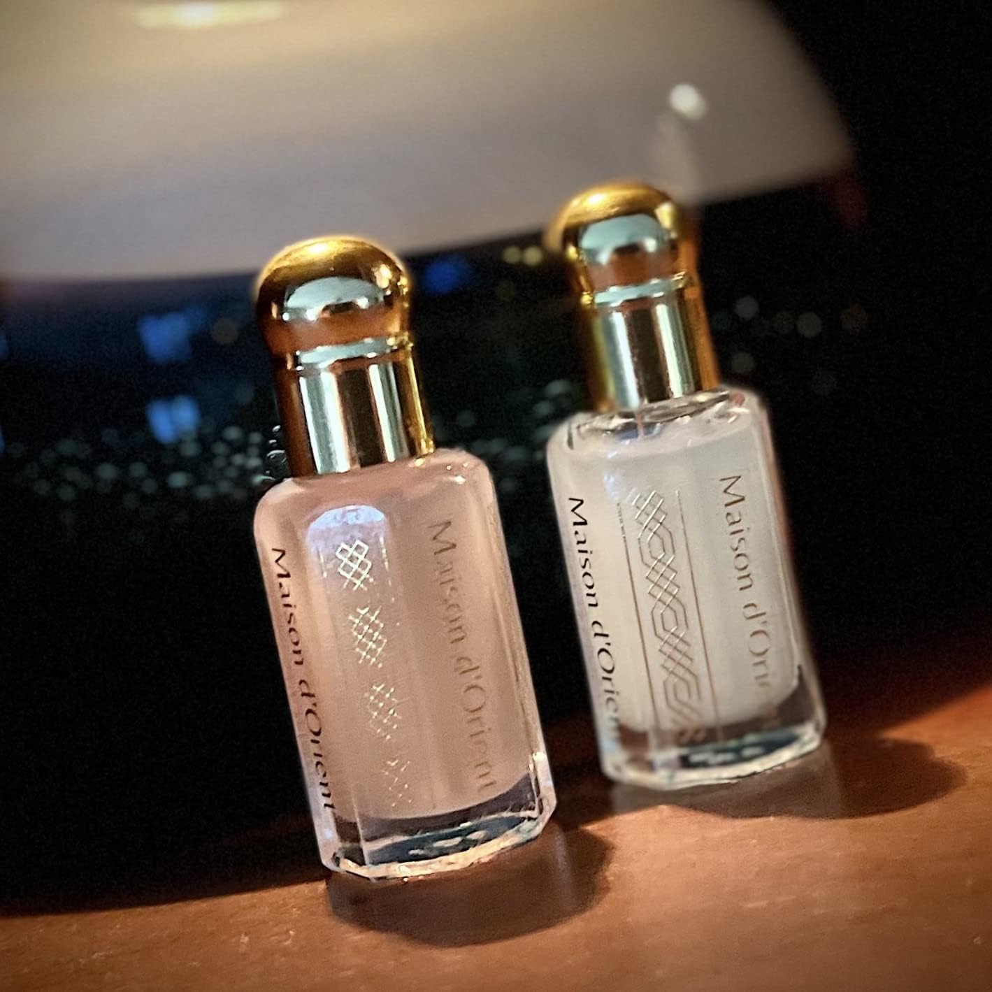 Pink & White Musk Duo – Maison d'Orient Body Oil 2x6ml