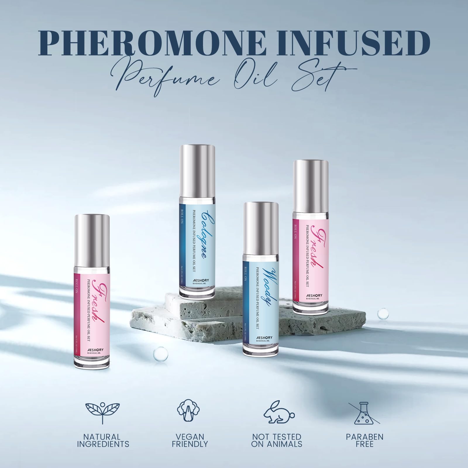 Attraction Code – Pheromone Roll-On Cologne for Men