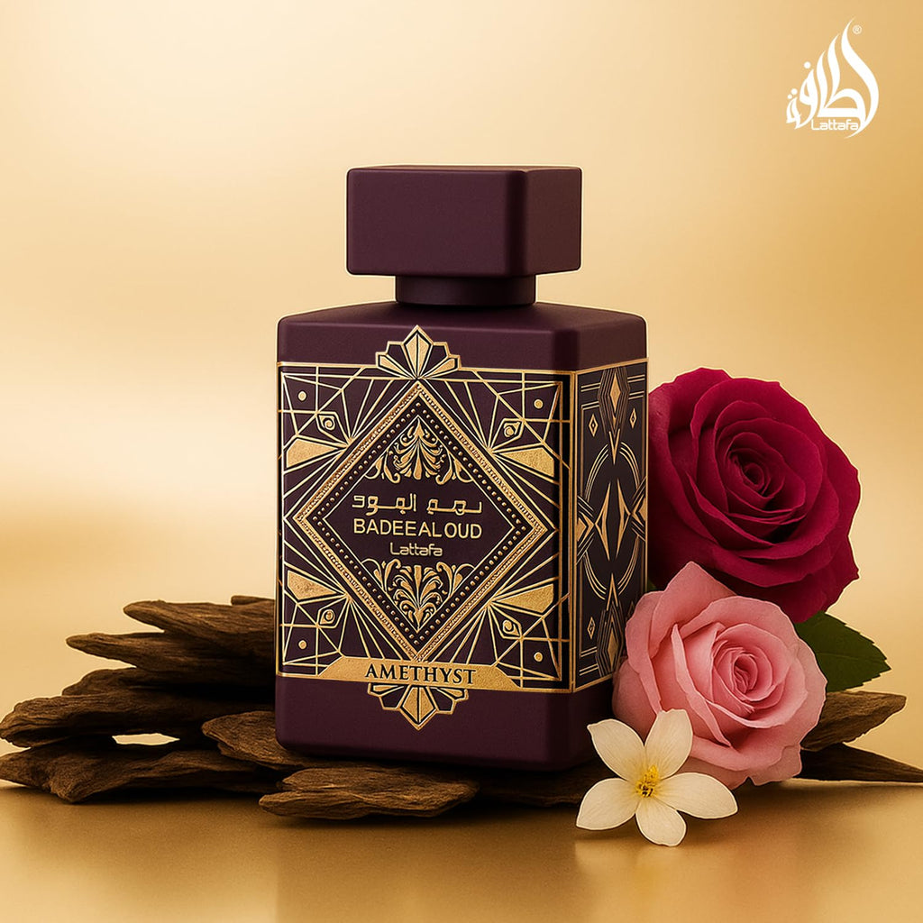 Amethyst Oud – Lattafa Bade'e Al Oud EDP 3.4oz