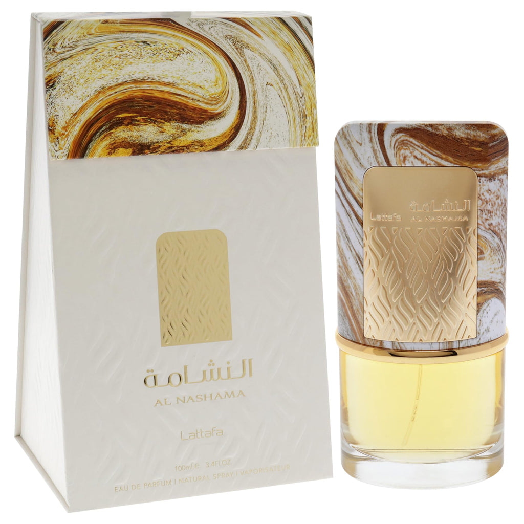 Lattafa Al Nashama – Spicy, Fruity, Woody, Amber – Eau de Parfum Spray Long-Lasting Fragrance for Unisex, 3.4 Ounce / 100 ml