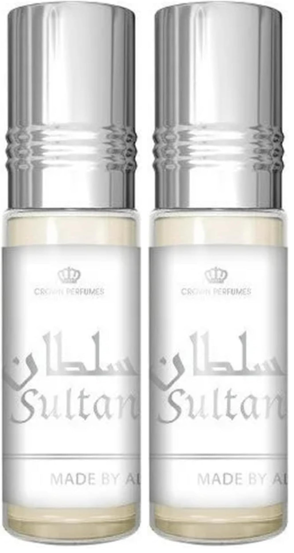 Al-Rehab Sultan Concentrated Perfume Oil, 0.2 Ounce / 6ml (Pack of 2)