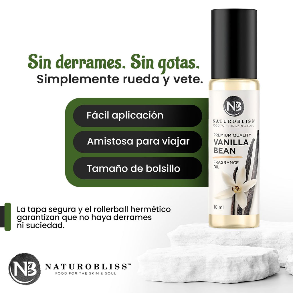 Pure Vanilla – Natural Fragrance Oil Roller 10ml