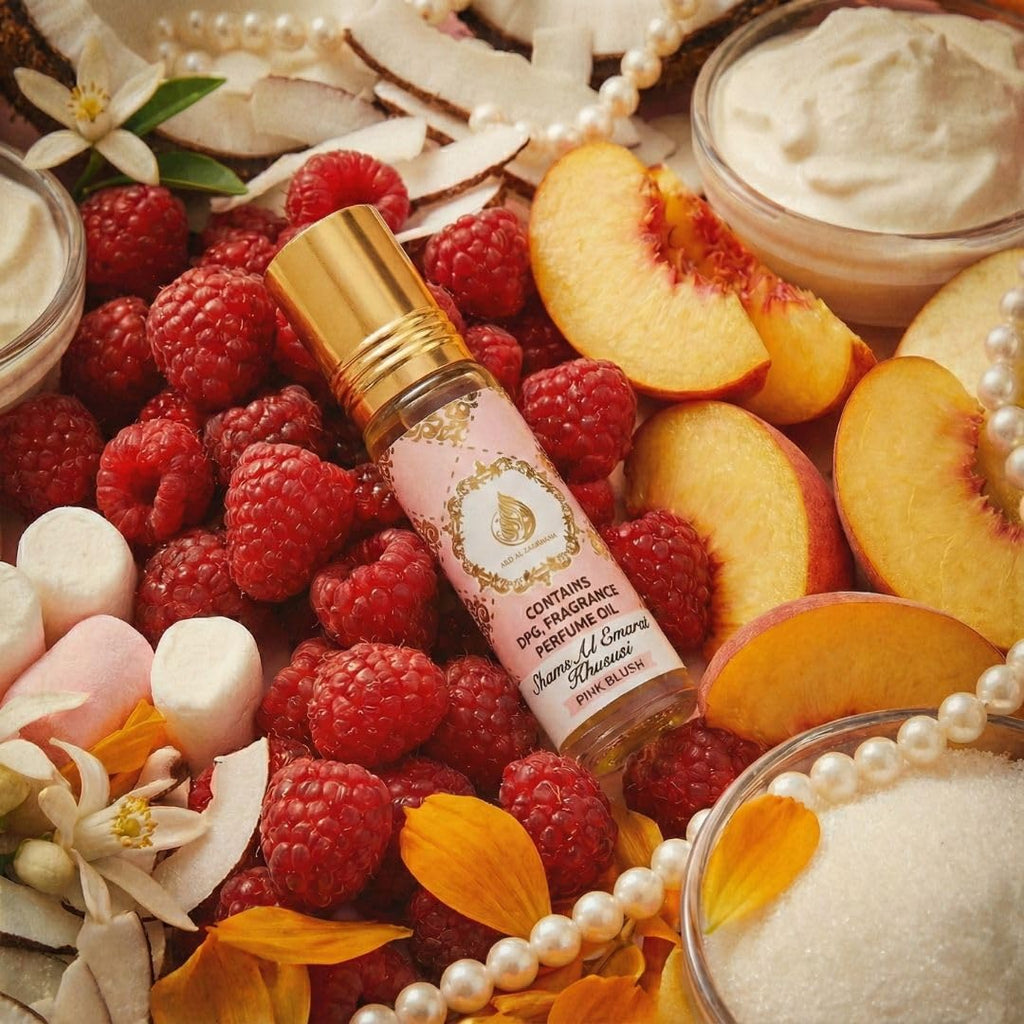 Ard al Zaafaran Pink Blush Shams Al Emarat Khususi Roll-On Perfume Oil 10ml (0.34 FL OZ)