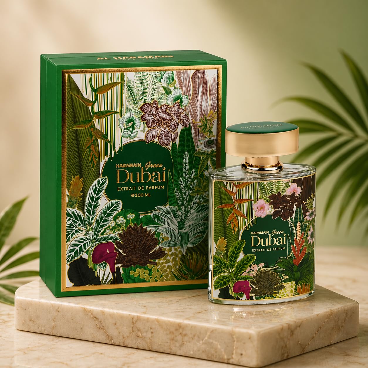 Green Dubai by Al Haramain for Unisex - 3.33 oz Extrait De Parfum Spray