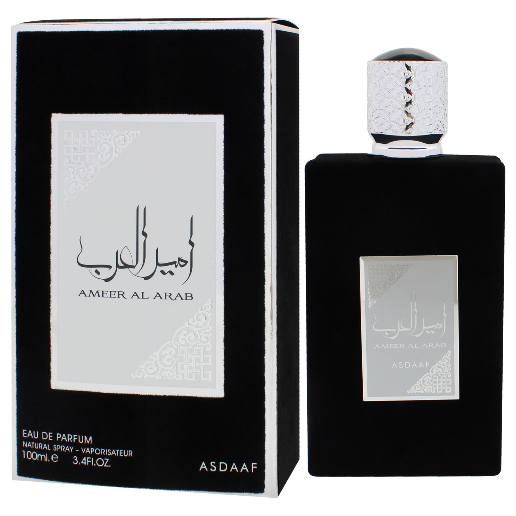 Asdaaf Ameer Al Arab by Lattafa for Men - 3.4 oz EDP Spray