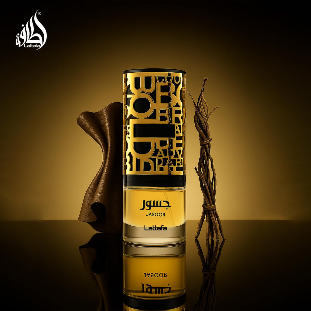 Lattafa Jasoor Eau De Parfum Spray for Men, 3.4 Ounce