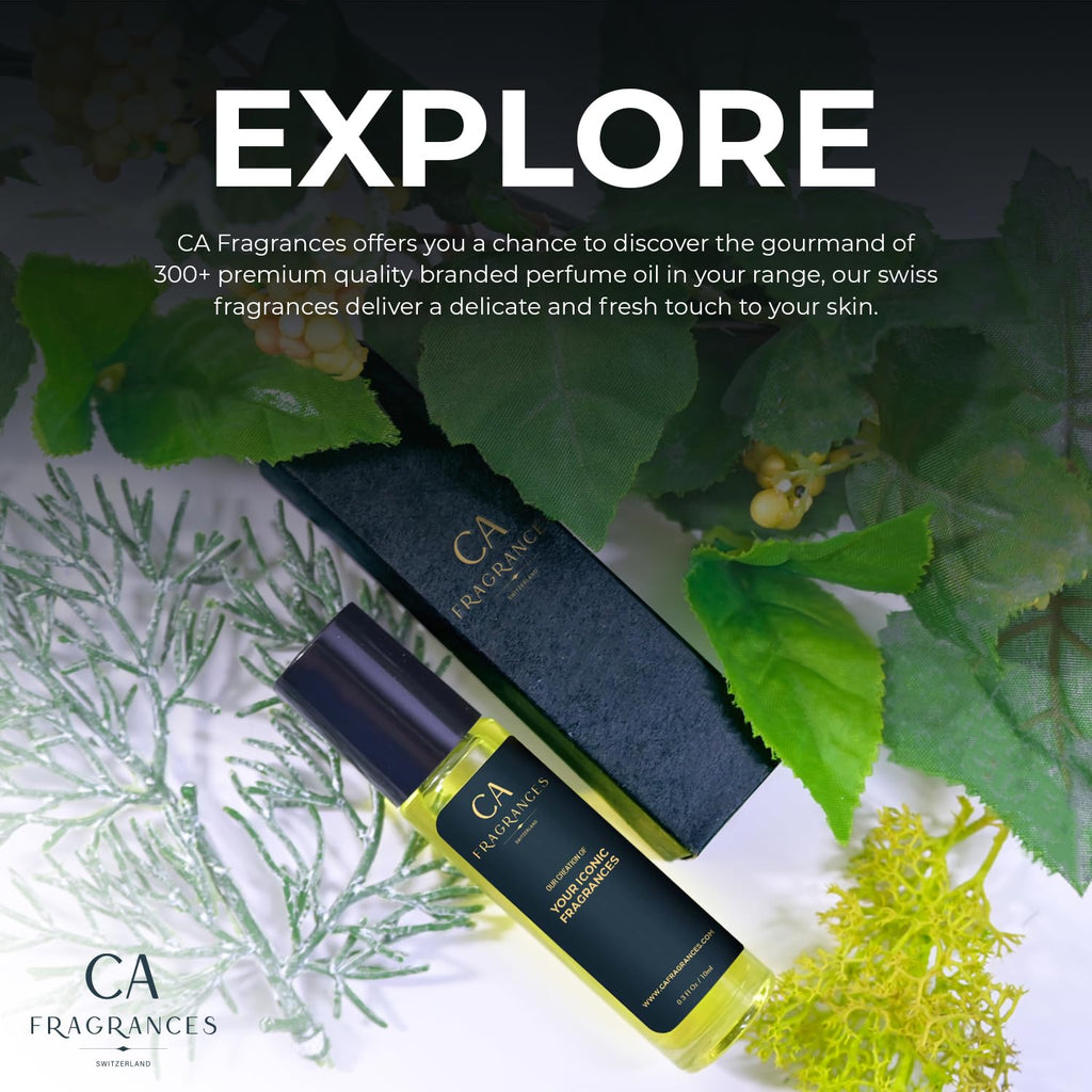 CA Fragrances Impression of Bleu for Men Alcohol Free Travel Size (10ml Roll On)