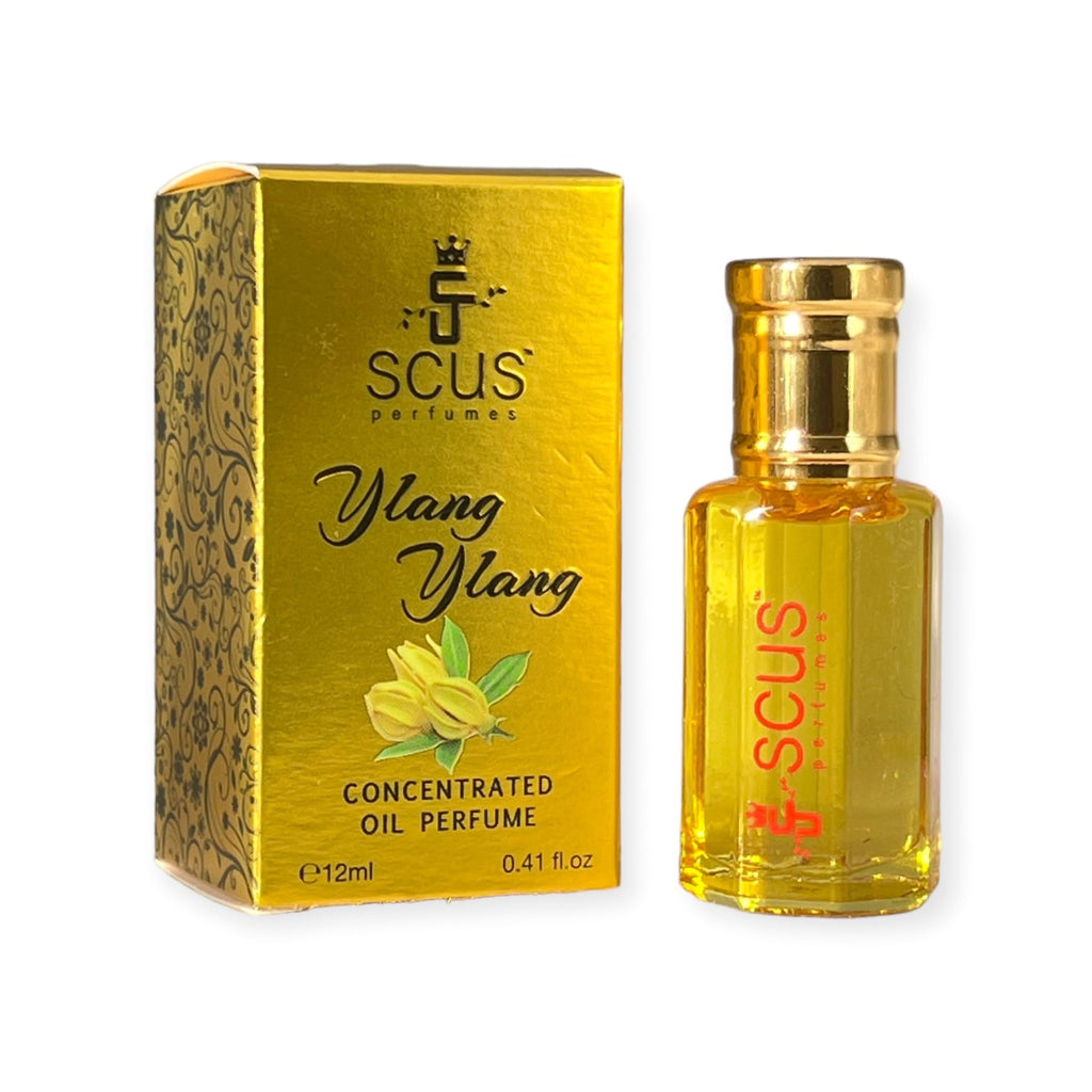 SCUS Perfumes Ylang Ylang 12 ML Concentrated Fragrance