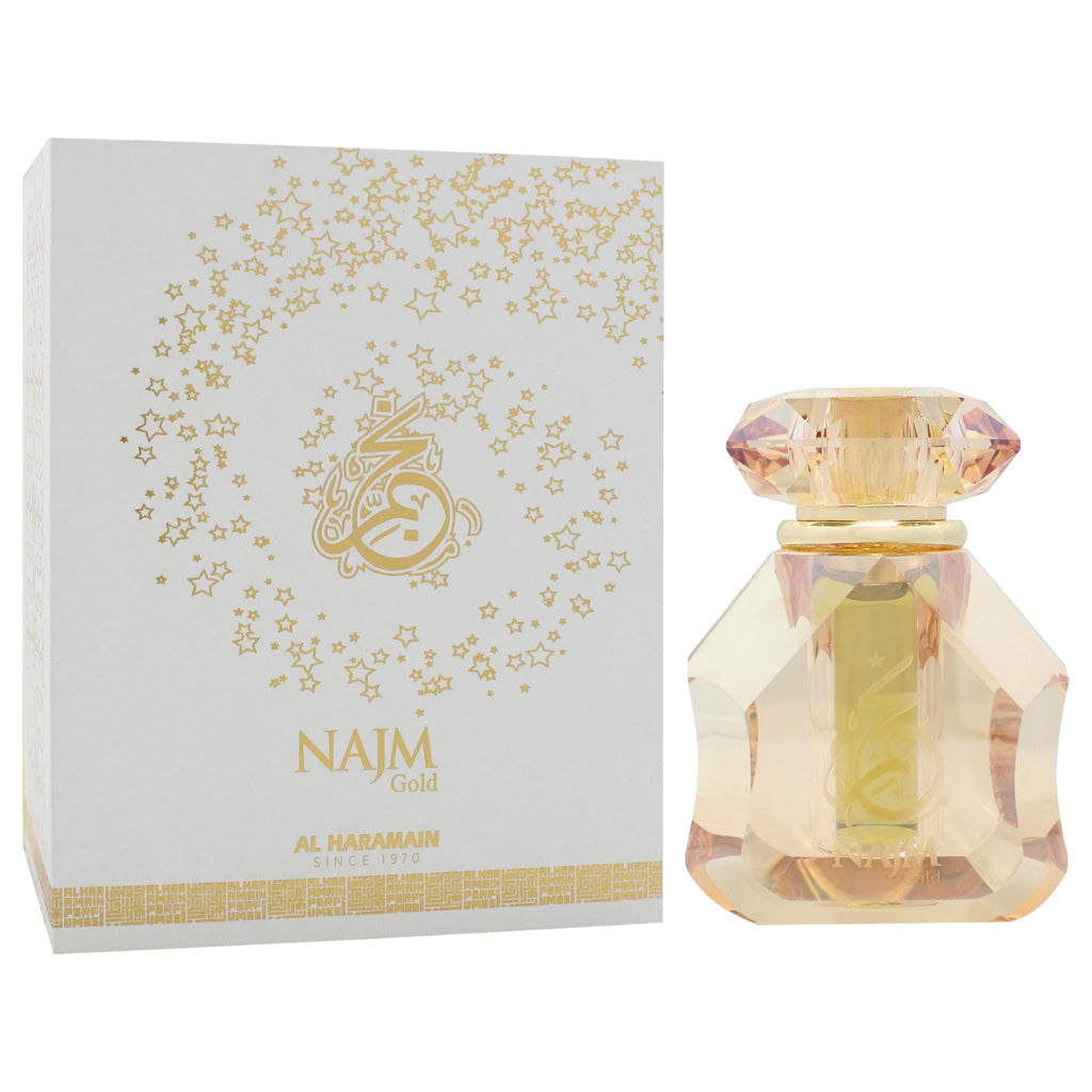 Najm Gold by Al Haramain for Unisex - 0.6 oz Perfume Oil