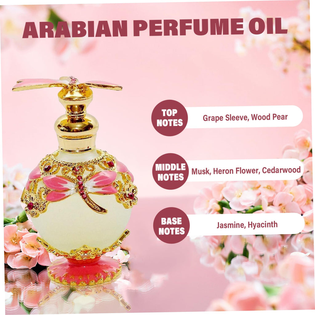 Latemeia Dubai Perfumes, 25ml Long Lasting Vintage Arabian Perfume Oil Halal Dubai Retro Fragrances Concentrated Womens Perfume Essential Oil Floral for Women