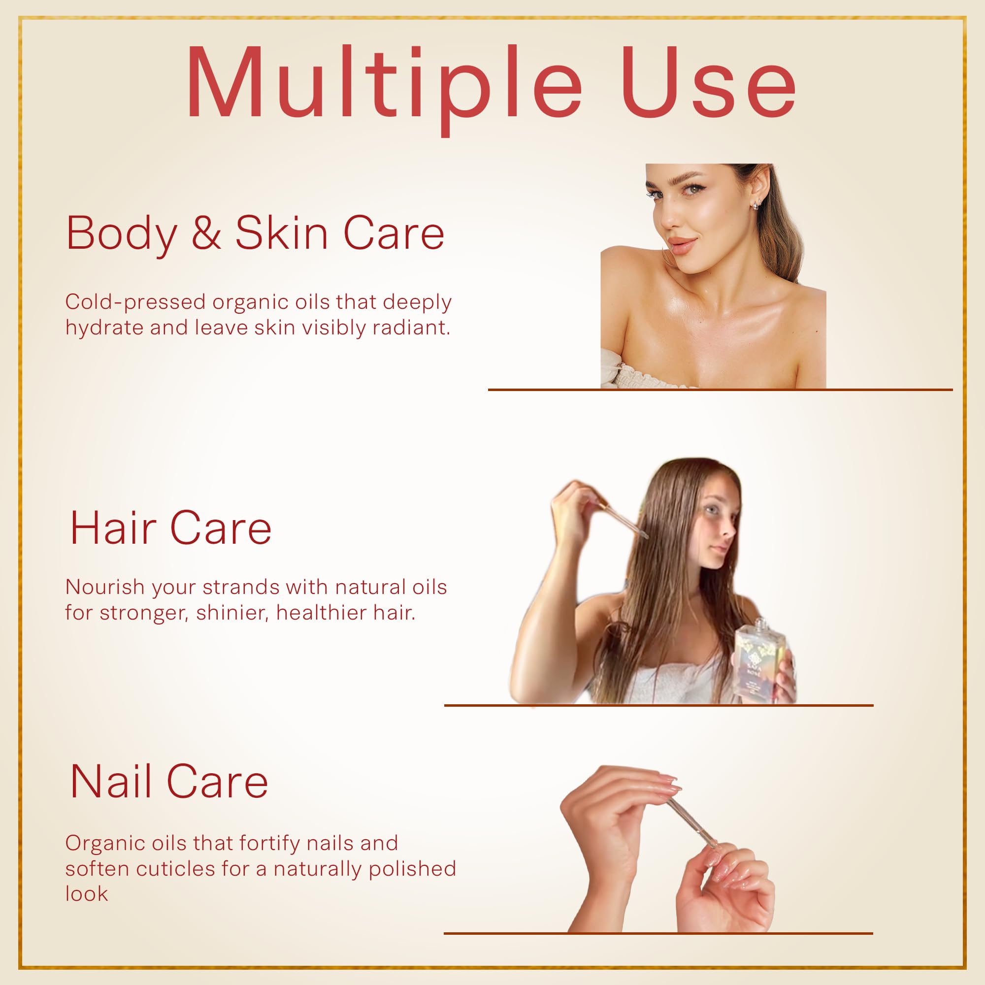 Rosé Glow – SAFA Organic Multi-Use Body Oil 4oz