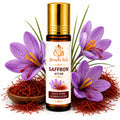 Ganesha Arts Saffron Attar Perfume Oil | Premium Alcohol Free Fragrance, 10 ML
