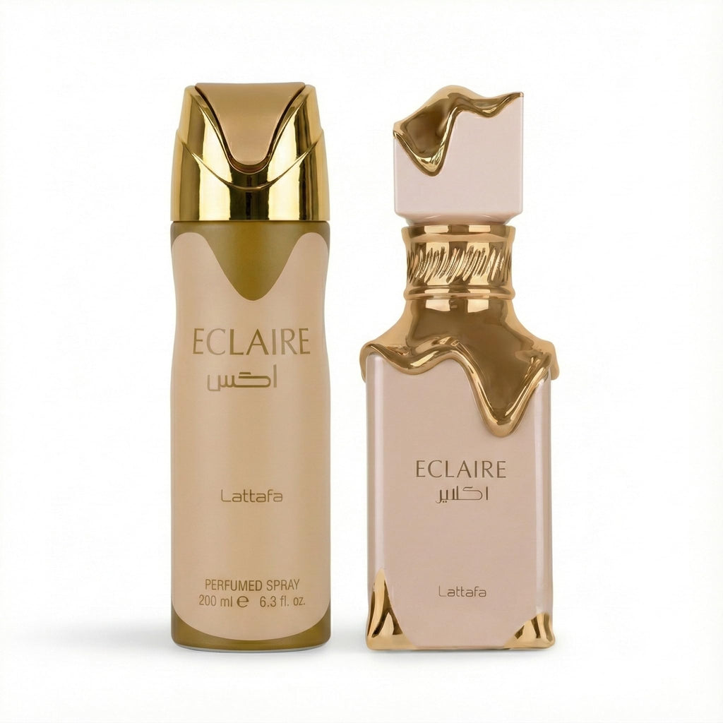 Lattafa Eclaire 2 Pcs Gift Set With 100ml EDP + 200ml Perfumed Spray