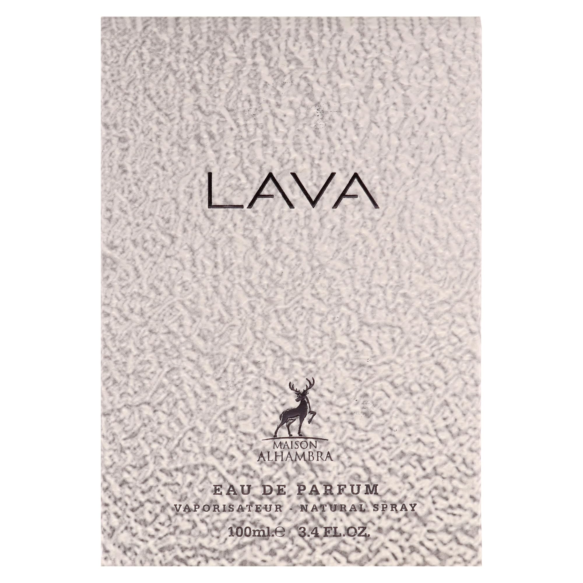Lava by Maison Alhambra for Unisex - 3.4 oz EDP Spray