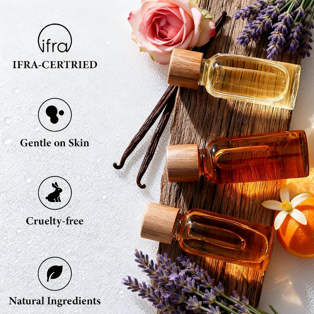 Elyscentra Pheromones Perfumes for Woman And Men, Long Lasting Saffron Amber Perfume Pheromones Perfumes 0.34FL OZ/10ML Roll On Travel Size Essential Pheromone Oil
