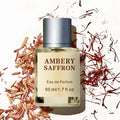 Larsweryar Ambery Saffron Eau de Parfum for Women and Men, Long Lasting Luxury Unisex Perfume Spray, Sophisticated Warm & Woody Fragrance, Vegan & Cruelty-Free, 1.7 Fl Oz (50ml)