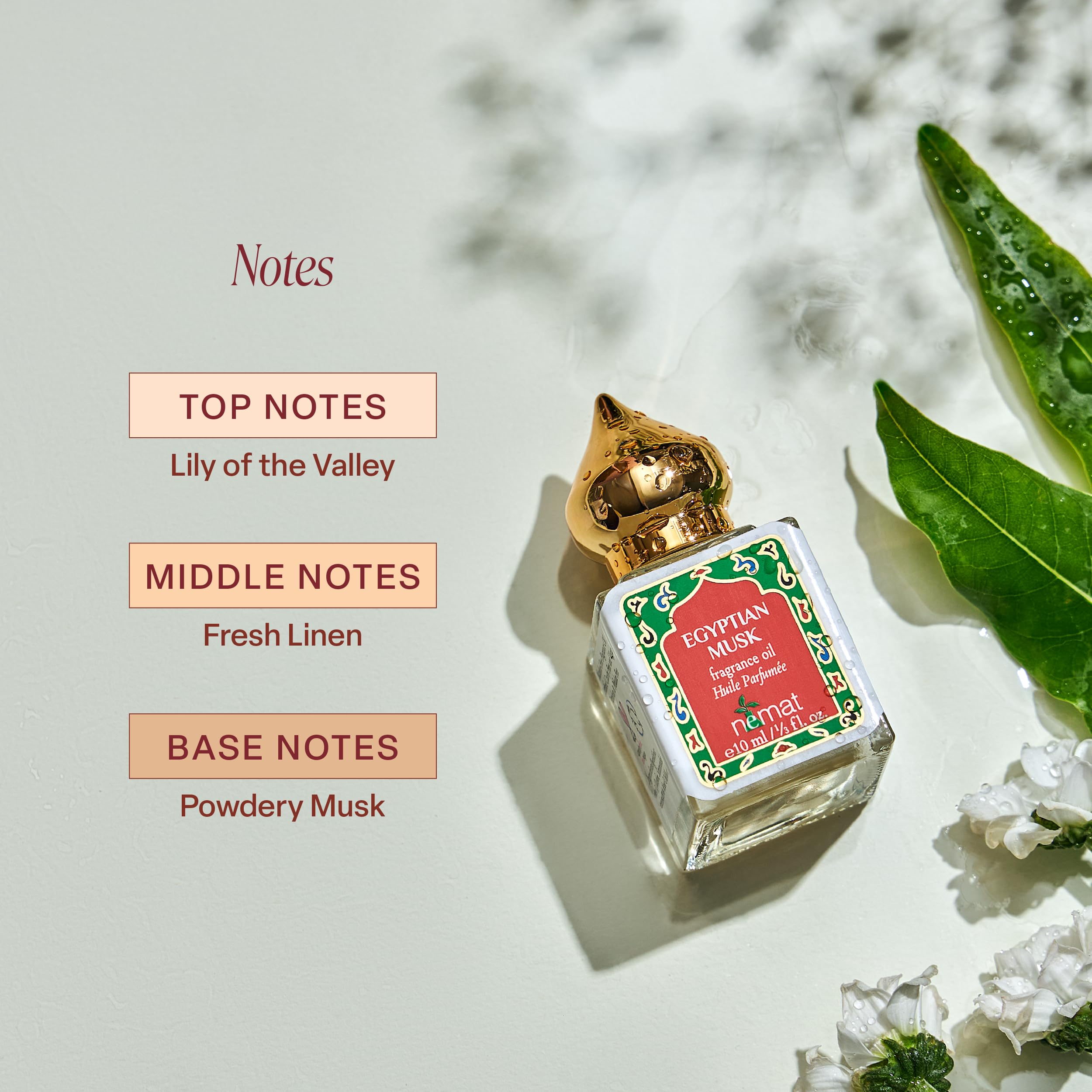 Nemat International Egyptian Musk Fragrance Minaret Cap 10ml rollon Inc