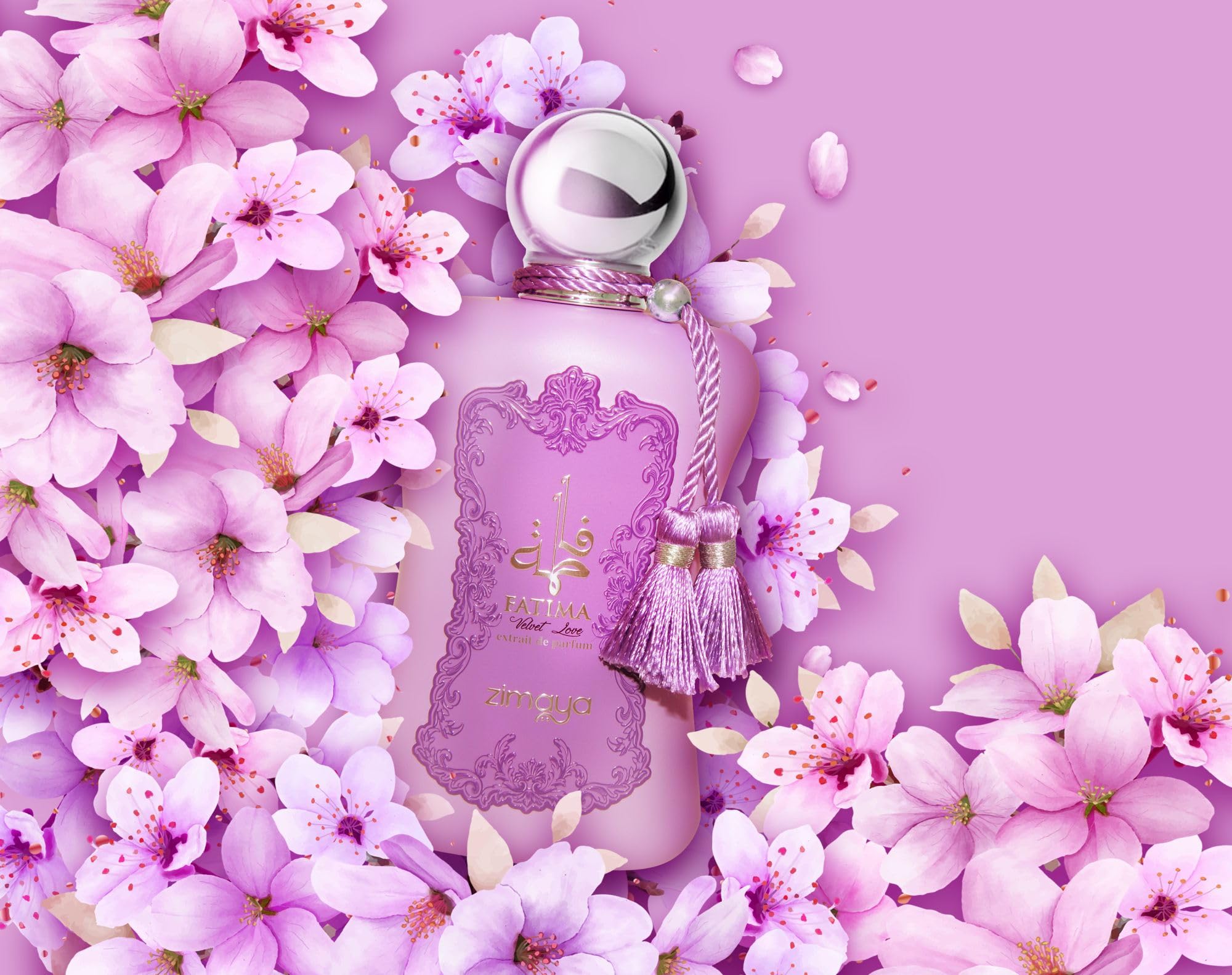 Zimaya Fatima Velvet Love Pour Femme Eau De Parfum, 3.4 Fl. Oz