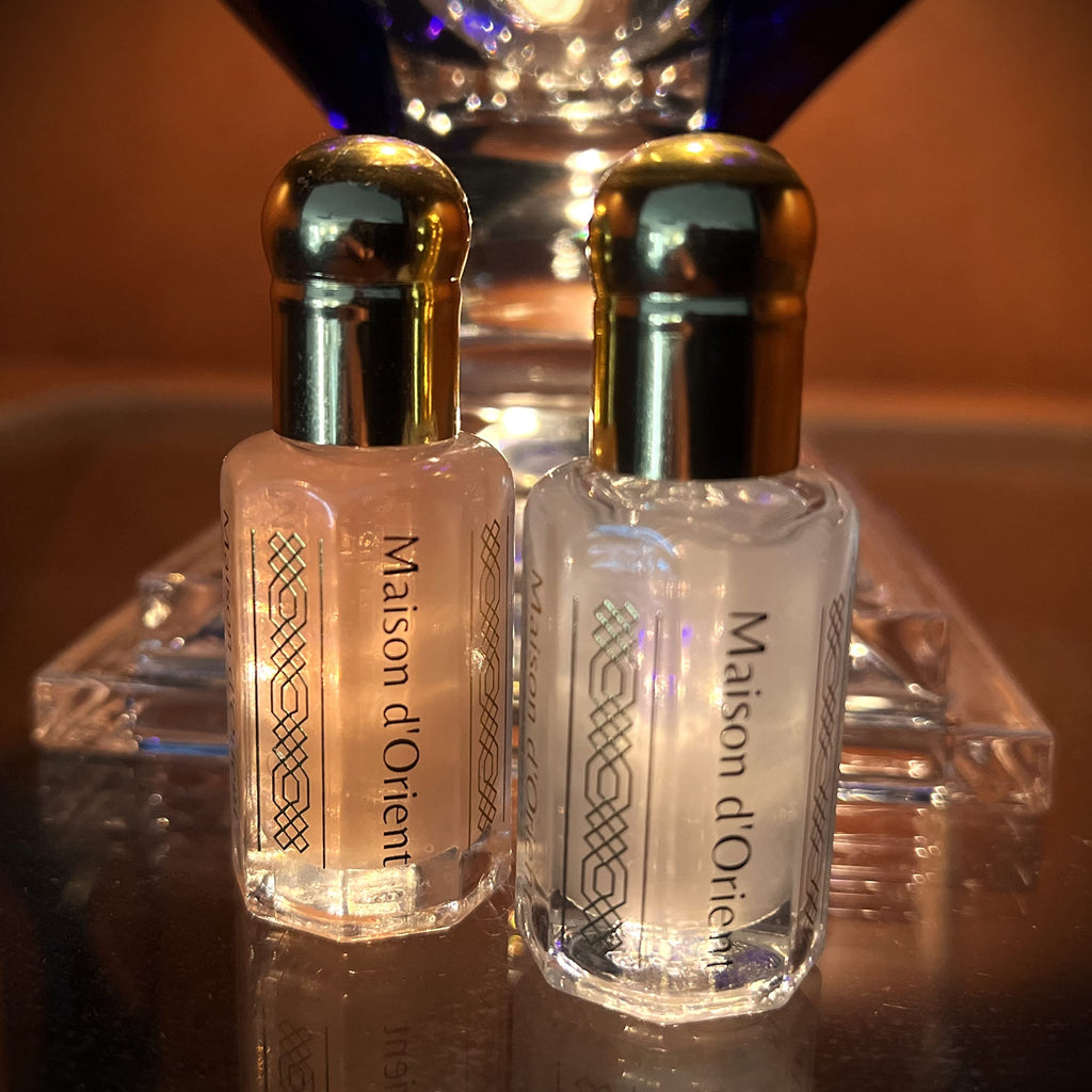 Maison d'Orient Layered Freshness and Purity PEARLA·NERA FRESCO Eau de Parfum Spray Fragrance and Pink Musk (مسك وردي) Hand-crafted Oil Perfume