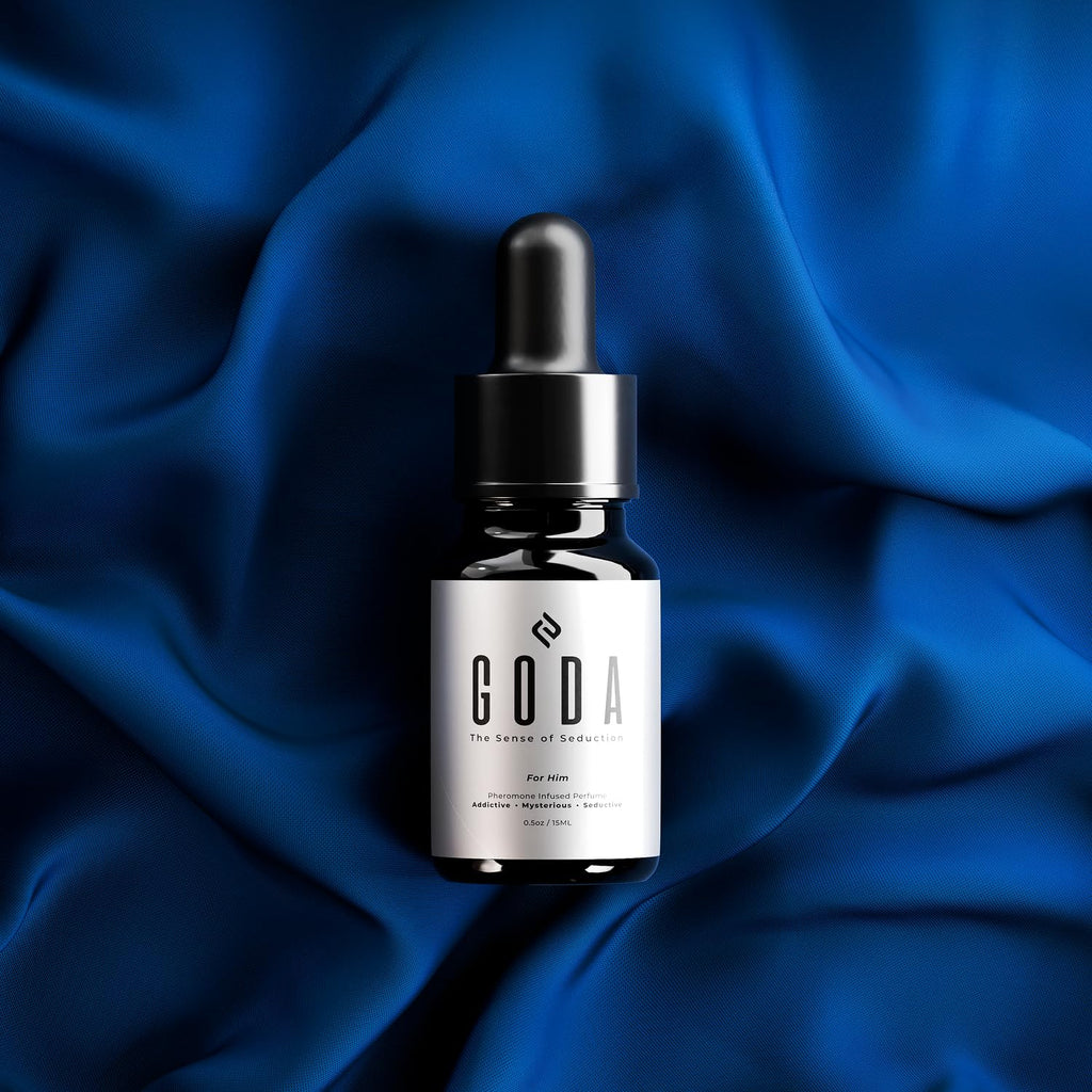 GODA Pheromones Cologne for Men Infused with Real Pheromones – Citrus and Lavender Scent – Sophisticated Fragrance for Confidence and Presence – Perfume for Men – 15ml/0.50 fl oz