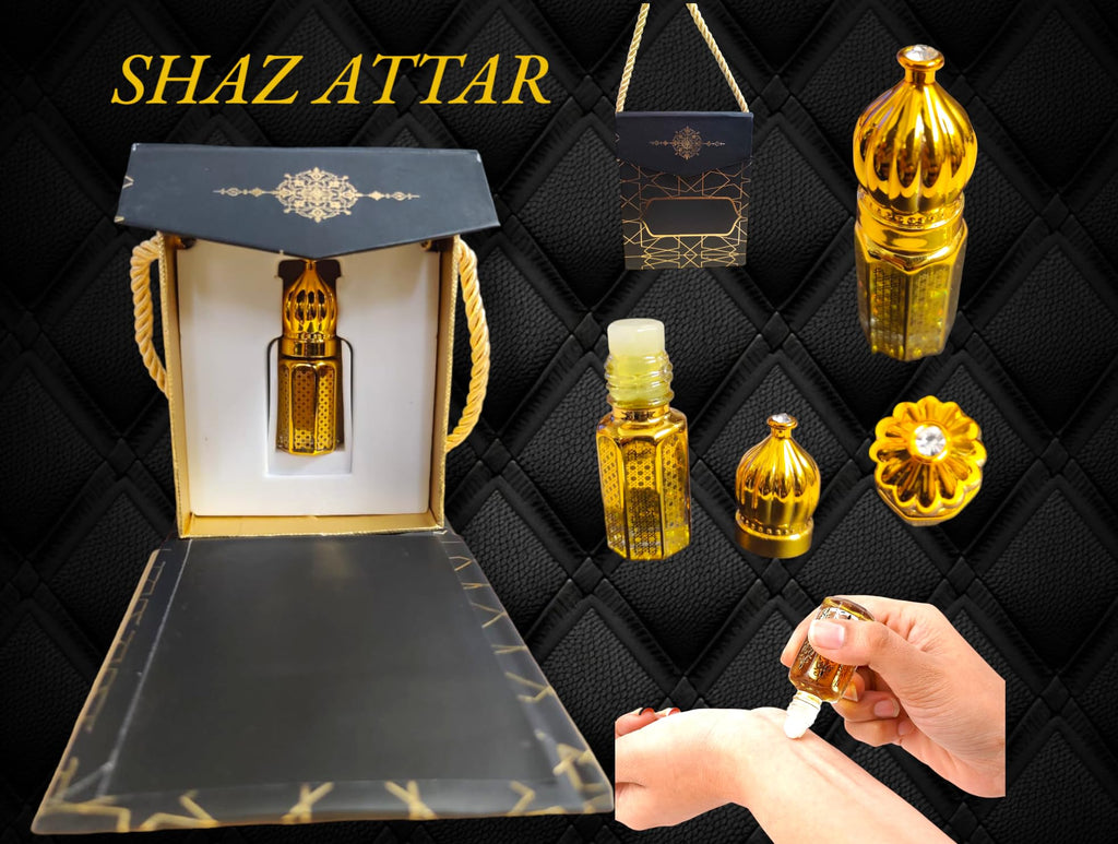 Generic Shaz Perfumers Arabian Rose Attar Suitable For Parties & Daily Uses 6ml