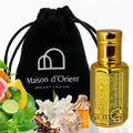 White Musk for Men Perfume Oil 12 mL – Clean Musk Lavender and Sandalwood. Concentrated Attar in Arabian Tola Bottle, Alcohol Free, Long Lasting Oil, Compliment Magnet