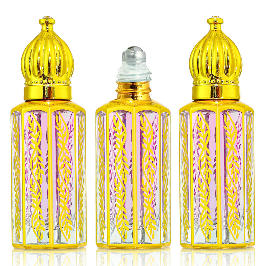 MR.A 3Pack Arabian Perfume for Women, Arabic Long Lasting Perfume Oil, Luxury Arab Parfume Oil for Women, Soft Parfume Arabe 1.2FL OZ baby purple, Pheromones Perfumes, Mini Perfumes Gift Set