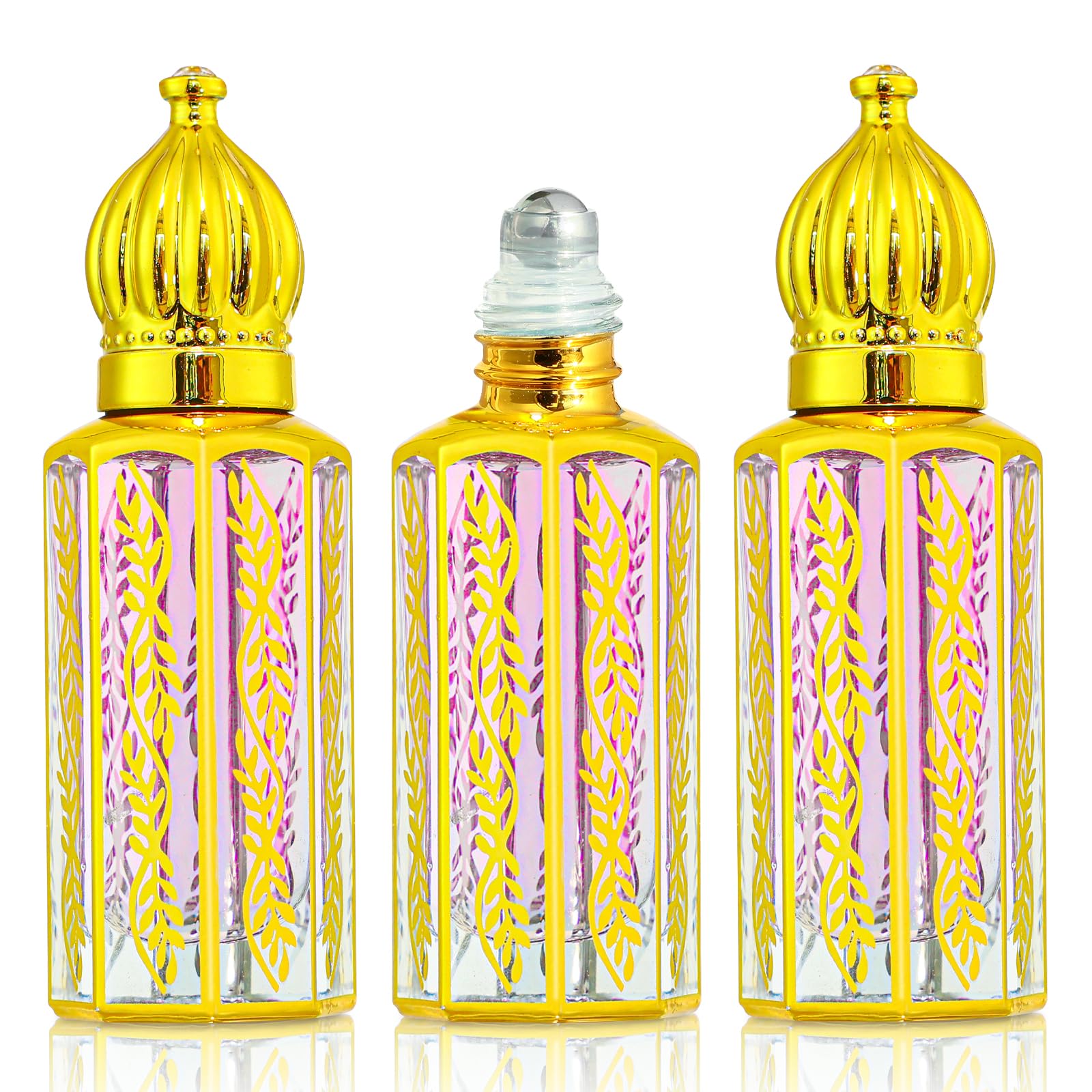 MR.A 3Pack Arabian Perfume for Women, Arabic Long Lasting Perfume Oil, Luxury Arab Parfume Oil for Women, Soft Parfume Arabe 1.2FL OZ baby purple, Pheromones Perfumes, Mini Perfumes Gift Set