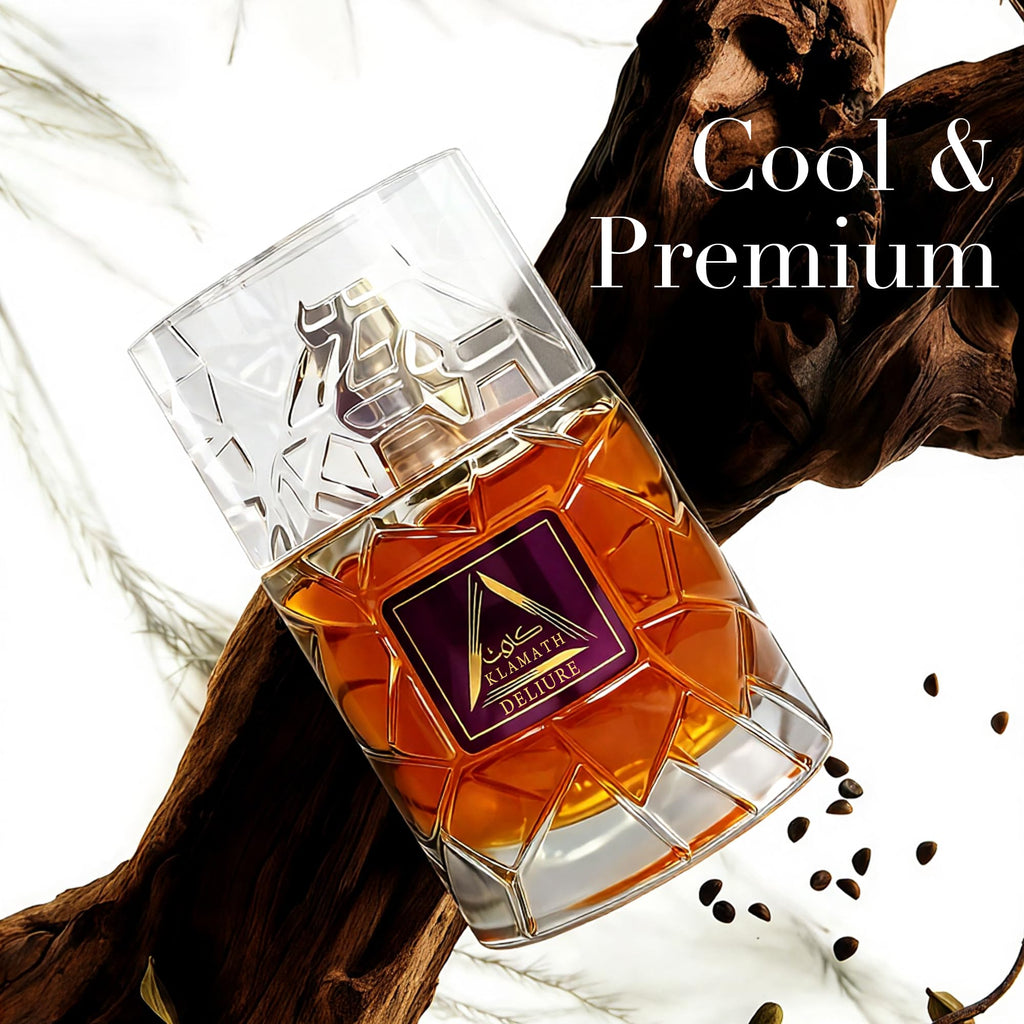 A CENTER Men's Fragrance Trio: Humrah, Dkhoun & Klamath Deliure | 3-Bottle Set 3.4 Fl Oz Each | Long Lasting Smoky Spice, Intense Wood & Warm Amber Cologne Collection | Perfume Gift Daily Use