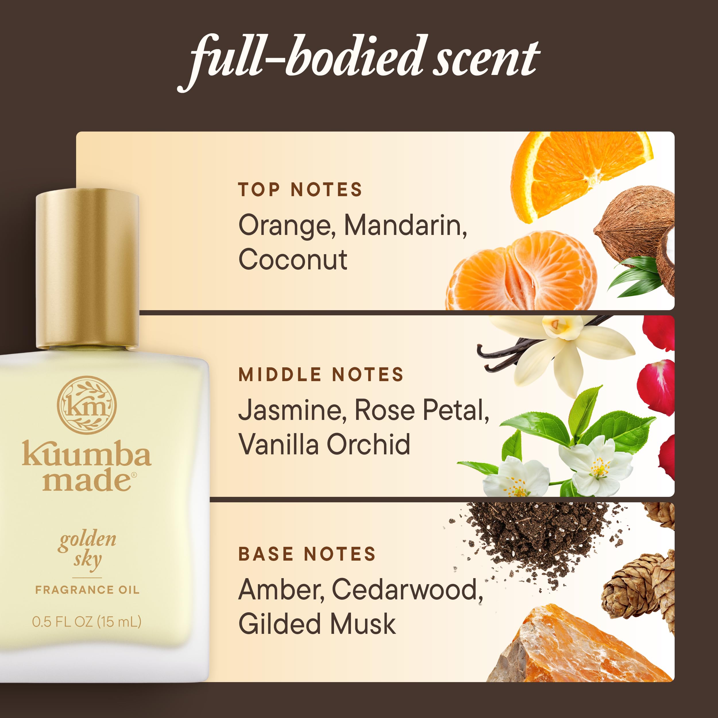 Golden Sky – Kuumba Made Fragrance Oil Roller 0.5oz