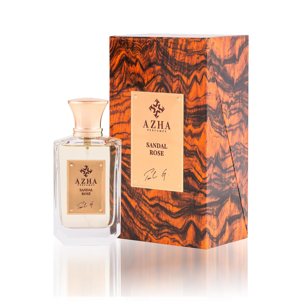 Azha Perfumes Sandal Rose Eau De Parfum For Women Spray 100ML (3.38 OZ) Arabian Perfume For Women Floral Notes Of Pink Pepper & Rose, Long Lasting Perfume For Women, Luxurious Fragrance