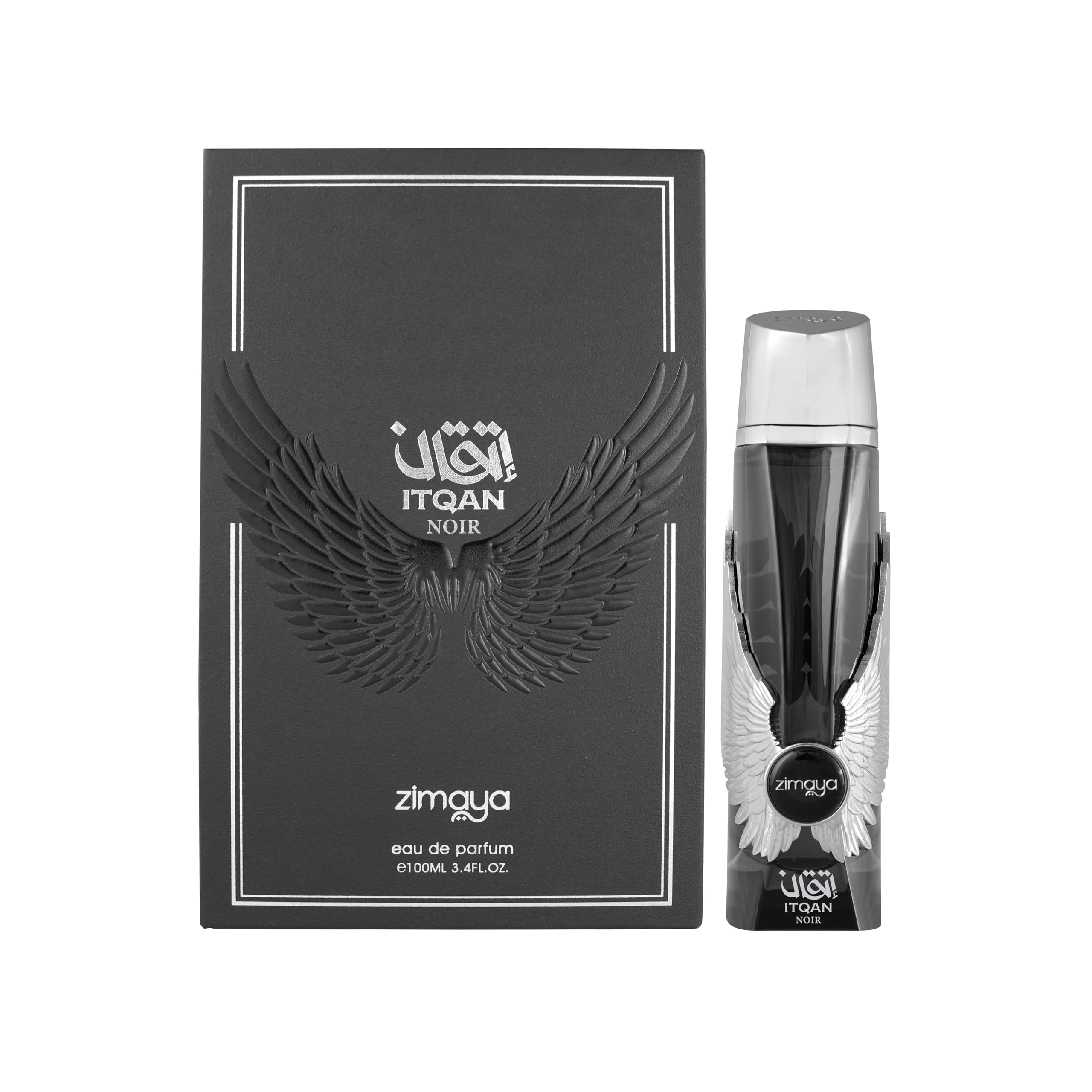zimaya Itqan Noir for Unisex Eau De Parfum, 100ml(3.4 oz)