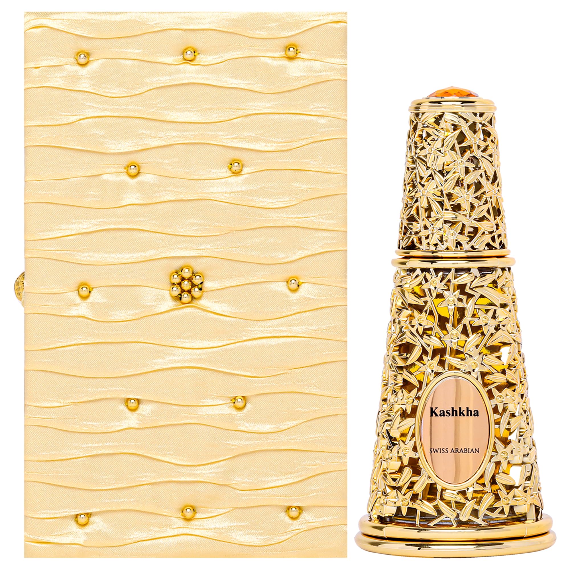 Swiss Arabian Kashkha - Luxury Products From Dubai - Long Lasting, Addictive Personal EDP Spray Fragrance - Seductive Signature Aroma - 1.7 Oz (Pack of 3)