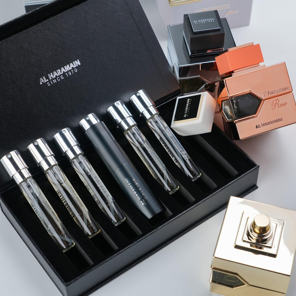 Discovery Collection - Laventure by Al Haramain for Unisex Adult - 6 Pc Mini Gift Set 0.33oz LAventure EDP Spray (Mini), Perfume Atomiser