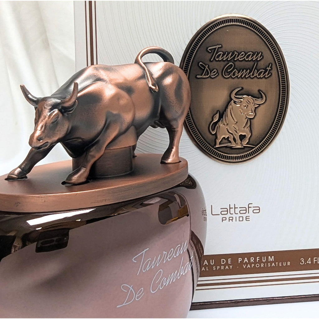 Lattafa Taureau De Combat Eau De Parfum | Amber, Jasmine, Cinnamon | Long-Lasting Perfume Fragrance