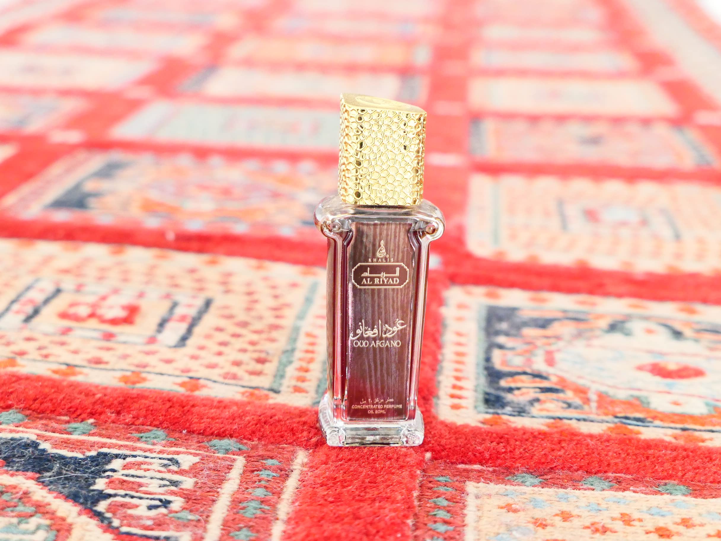 Maison d'Orient OUD AFGANO 20 mL Roll On Body Oil, Alcohol-Free Mini Travel Essentials Arabian Fragrances. AL RIYAD Roll On Cologne For Men