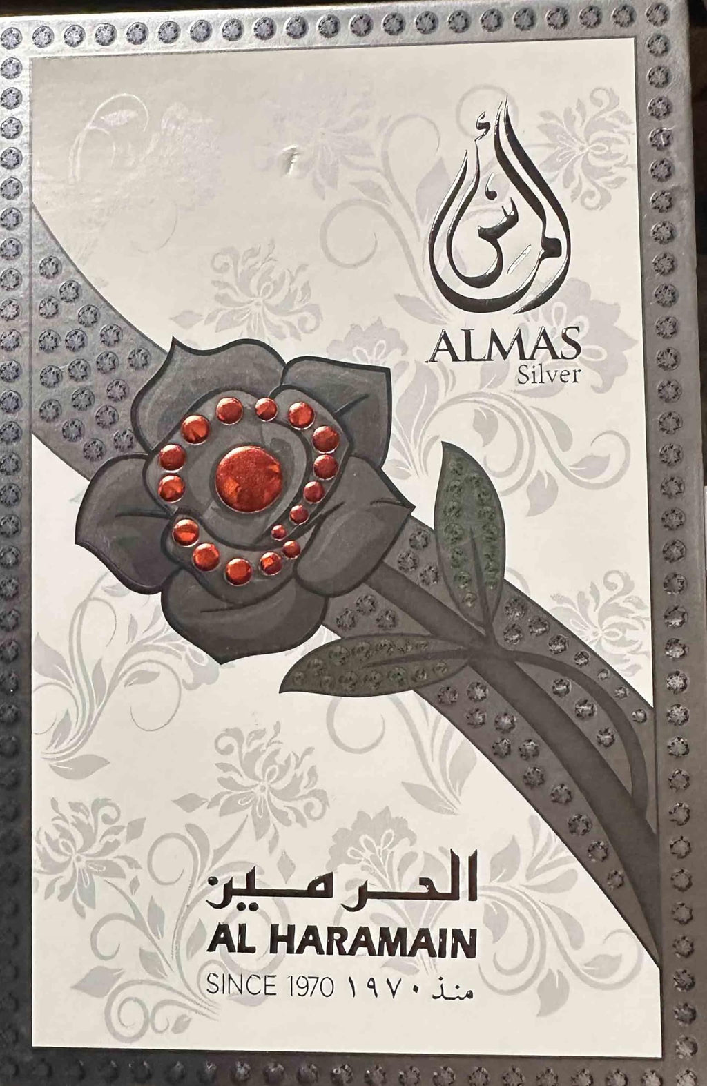 Al Haramain Almas Silver 0.33 oz Perfume Oil (Mini)