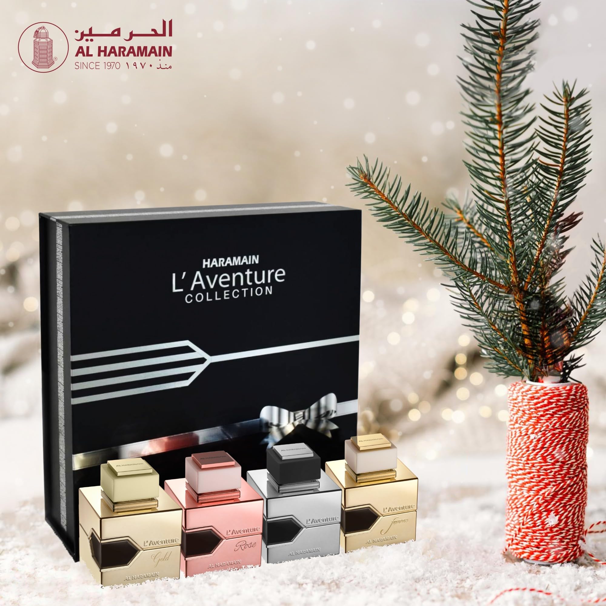 Al Haramain L'aventure Rose for Women Eau de Parfum Spray, 3.4 Ounce