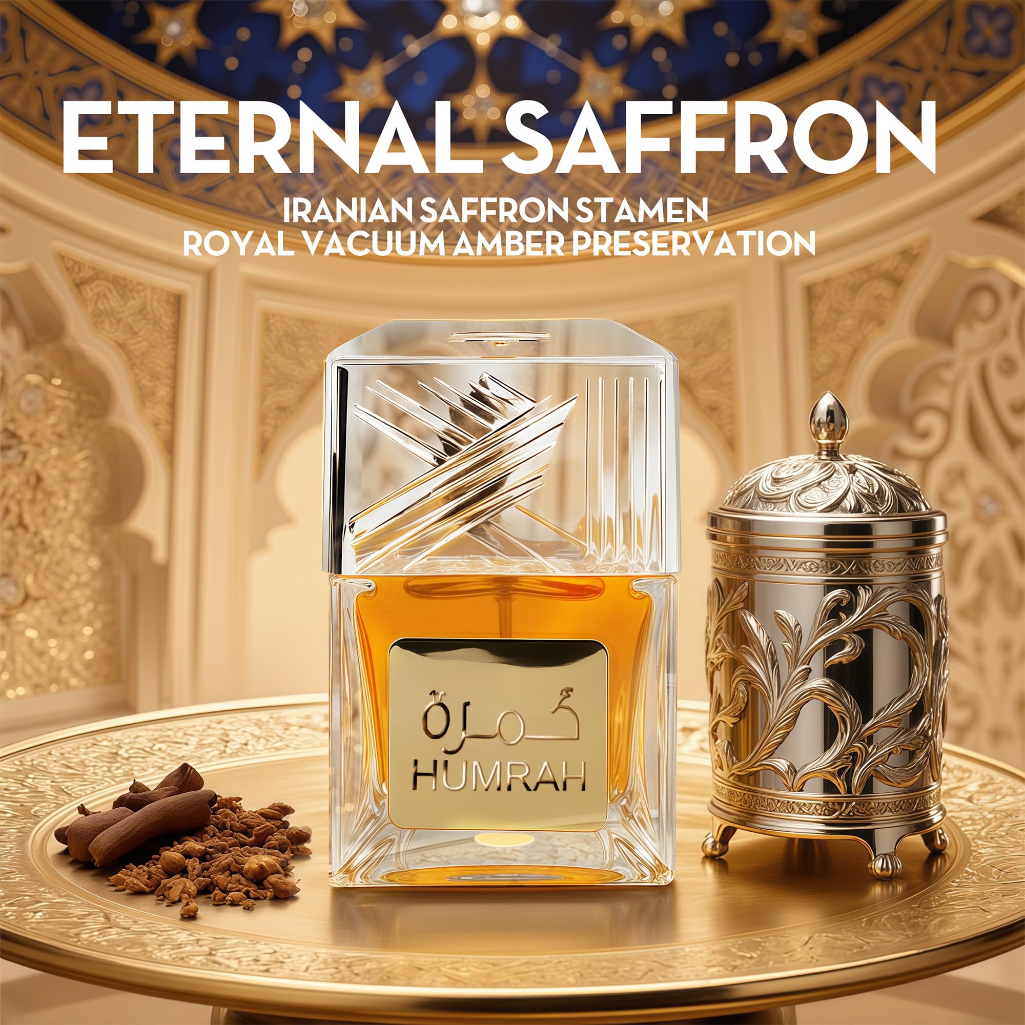 A CENTER Men's Fragrance Trio: Humrah, Dkhoun & Klamath Deliure | 3-Bottle Set 3.4 Fl Oz Each | Long Lasting Smoky Spice, Intense Wood & Warm Amber Cologne Collection | Perfume Gift Daily Use