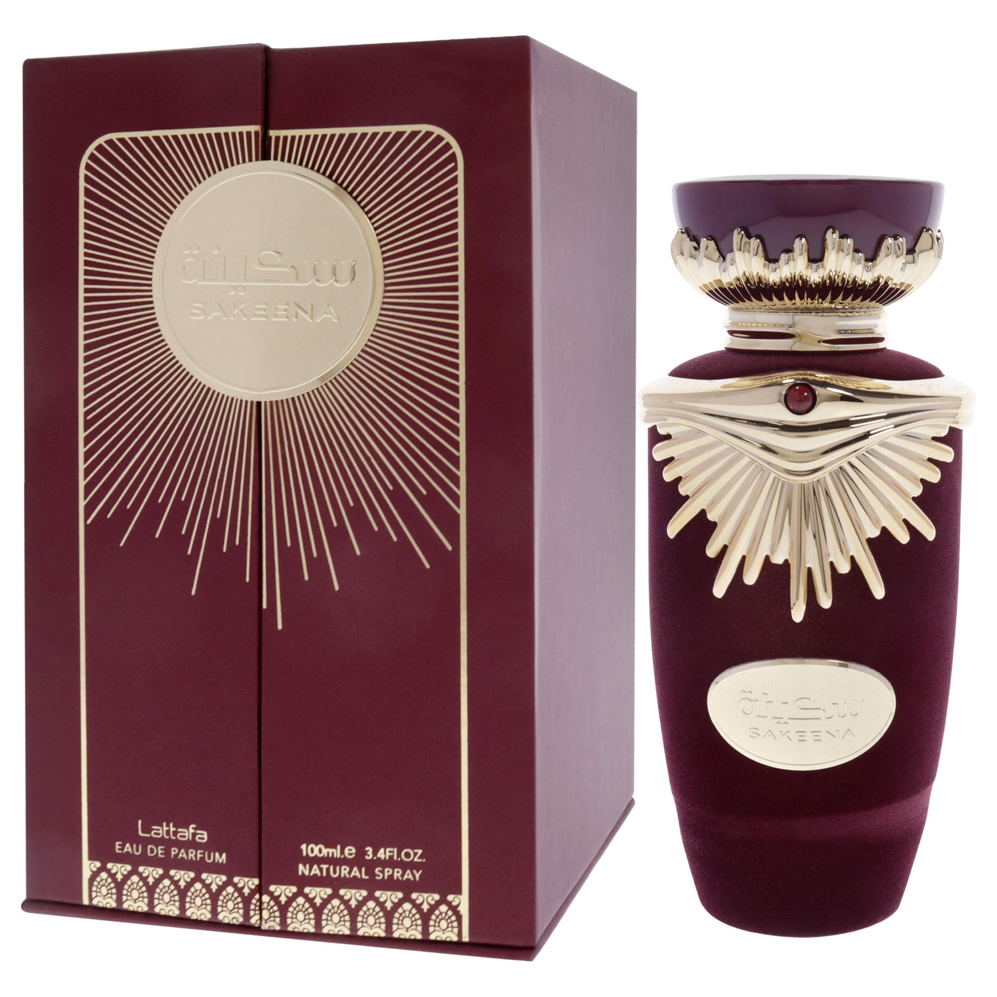 Lattafa Sakeena for Unisex - 3.4 oz EDP Spray